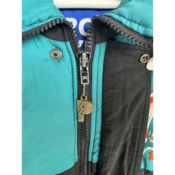 Vintage 1990s Miami Dolphins NFL  Winter Sports Jacket - Picture 8 of 16